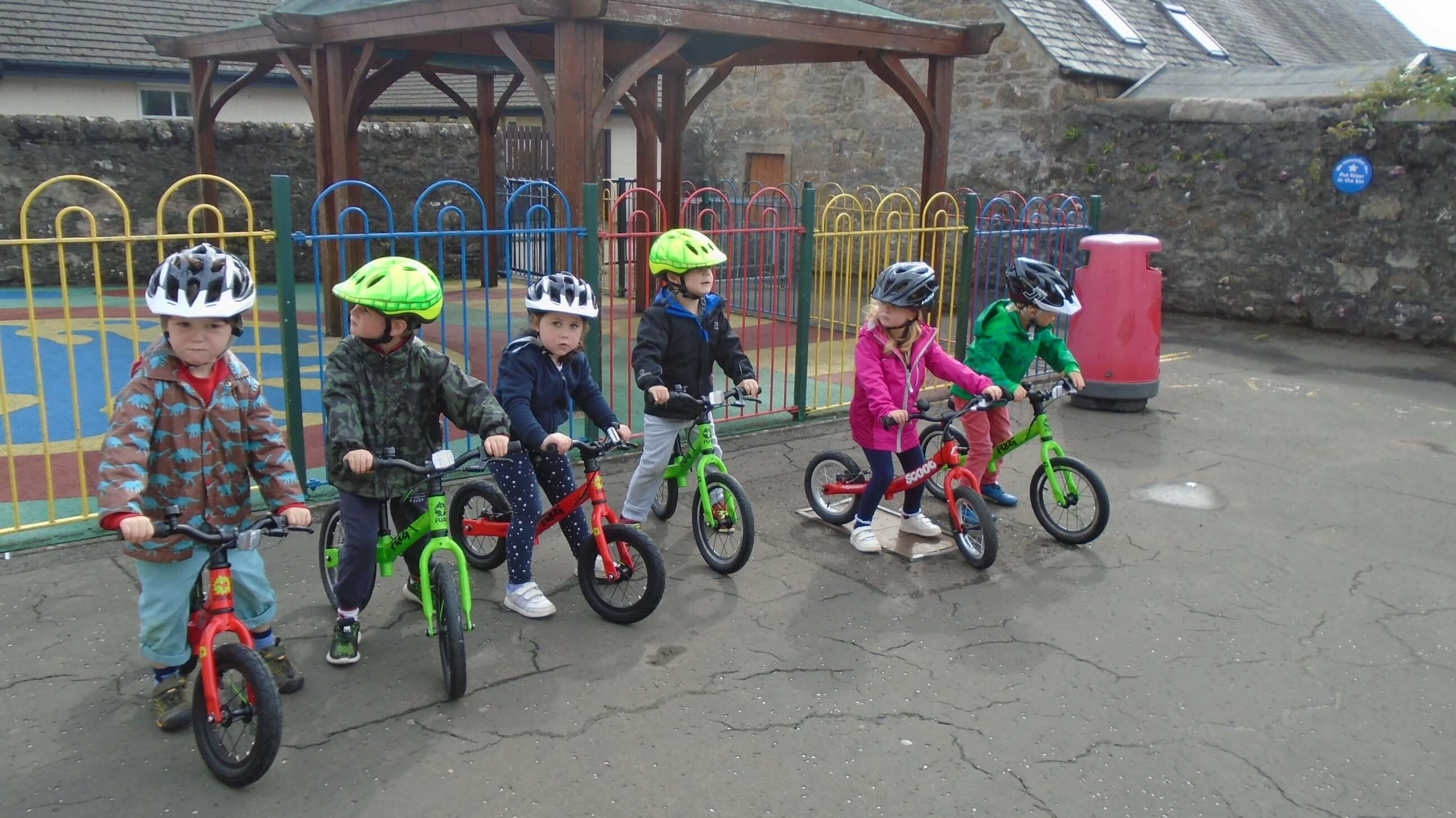 Braco Nursery balance bikes